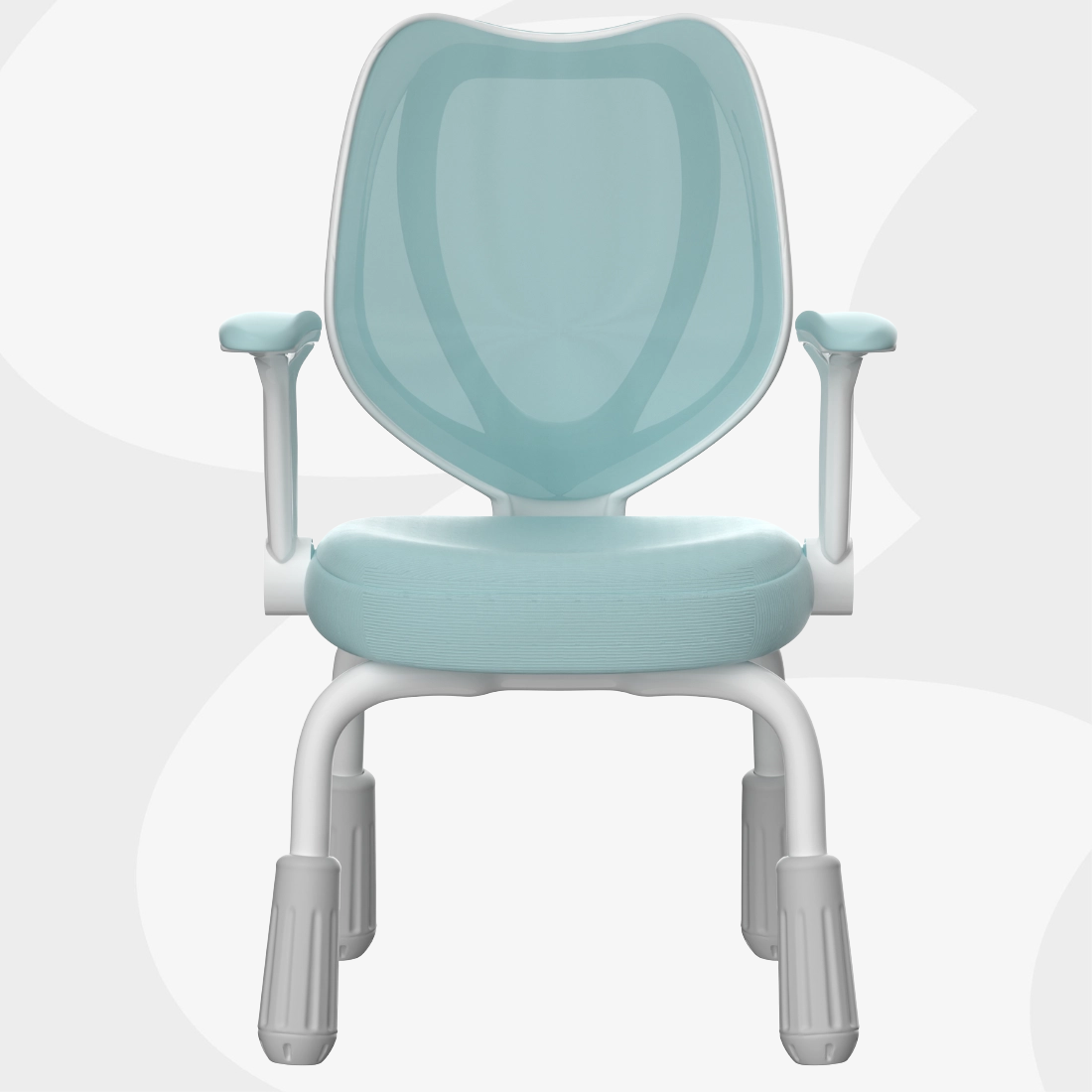 krzesło dziecięce SPC-XD26S niebieskie regulacja wysokości 88-94 cm składane podłokietniki