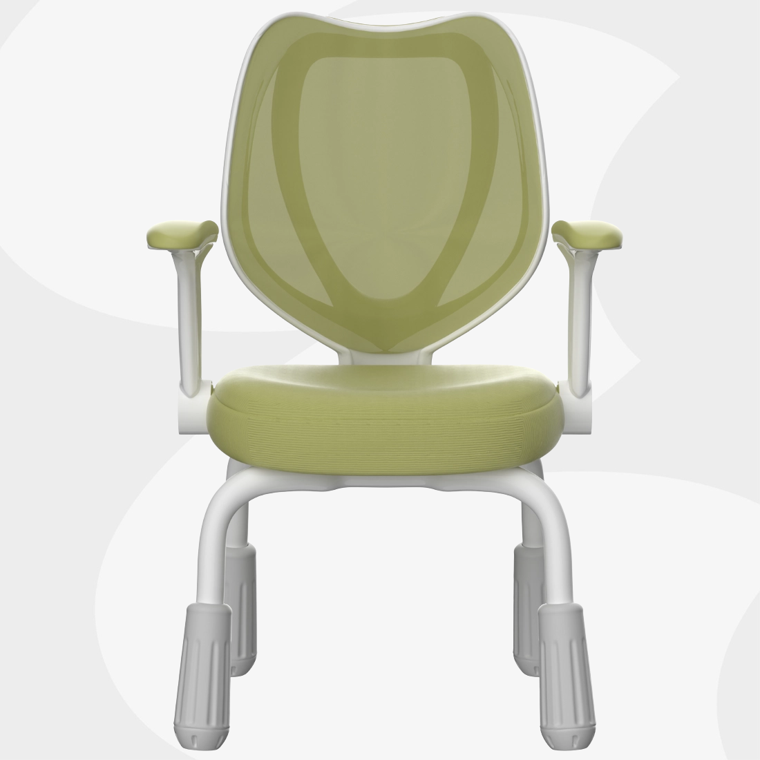 krzesło dziecięce SPC-XD26J zielone regulacja wysokości 88-94 cm składane podłokietniki