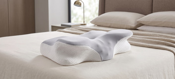 Ergonomiczna poduszka ortopedyczna z pianki memory Spacetronik SPE-M18