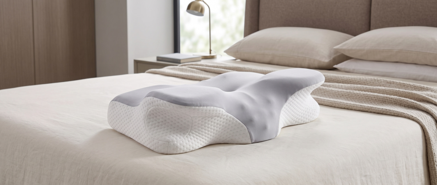 Ergonomiczna poduszka ortopedyczna z pianki memory Spacetronik SPE-M18