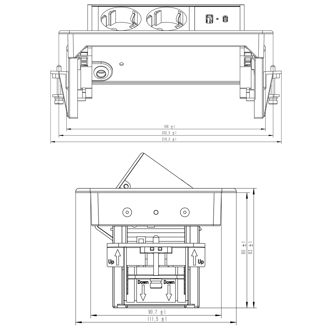 rysunek techniczny