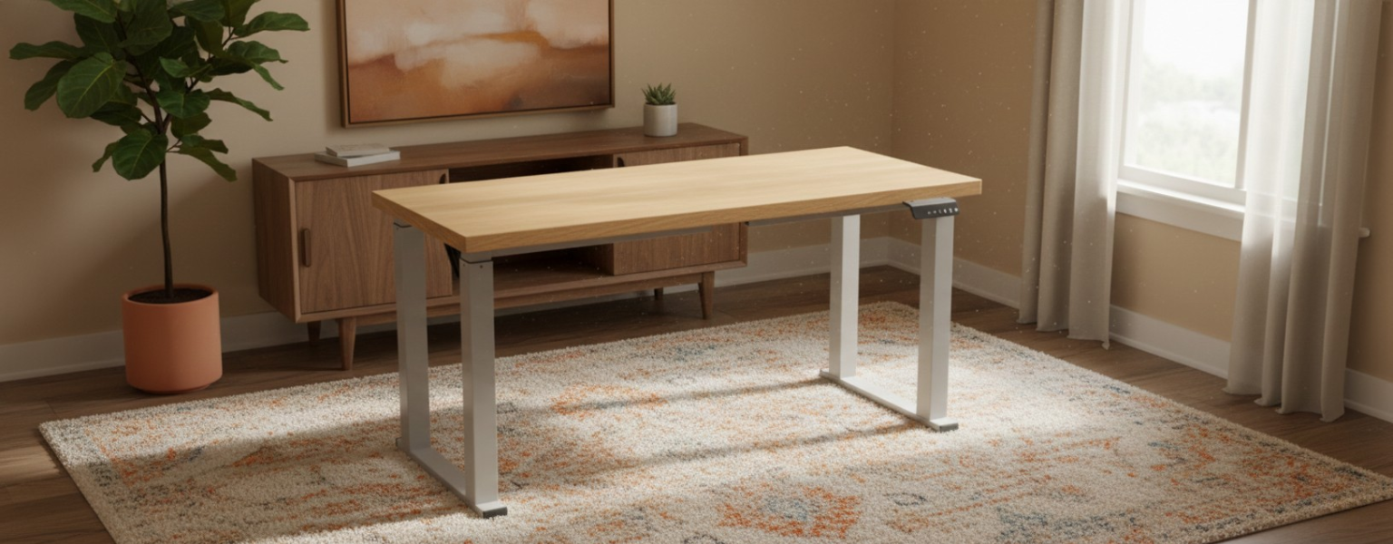 stelaż biurka SPE426G elektryczny czteronożny