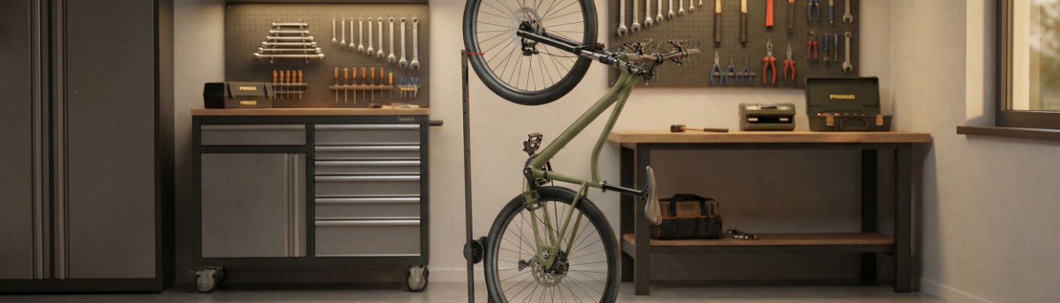 Universeller Fahrradständer vertikal und horizontal Spacetronik SPG143B