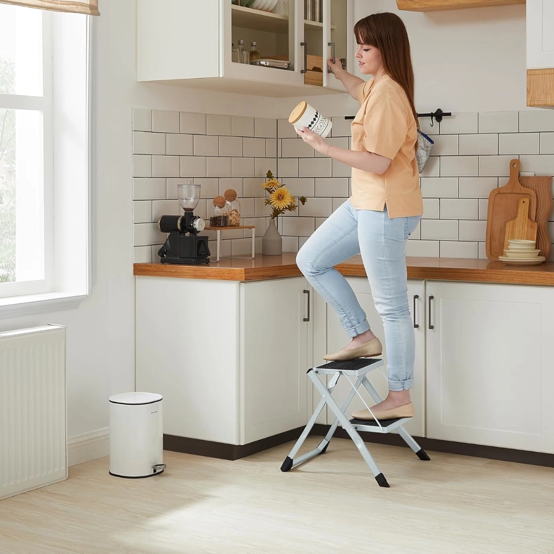 Sichere Verriegelung gegen Zusammenklappen