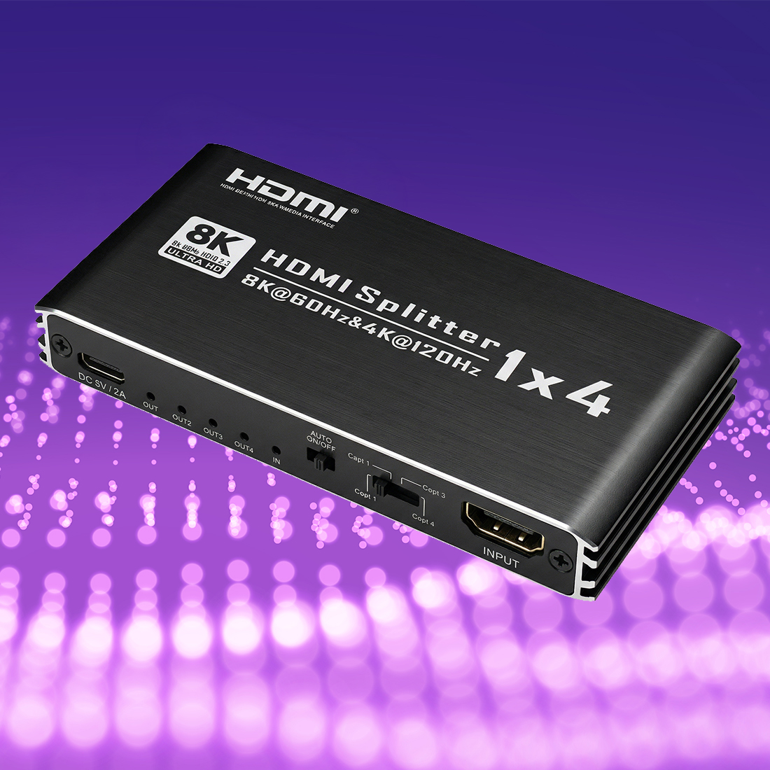 EDID HDMI, kompatybilność HDMI, splitter HDMI bez problemów, stabilny sygnał HDMI, Spacetronik EDID