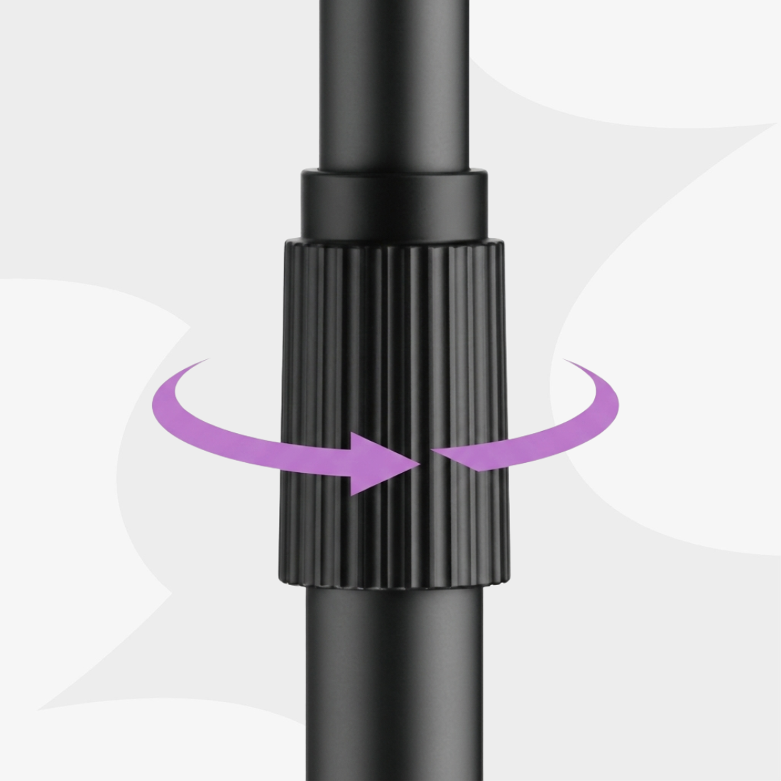 Stojak podłogowy na tablet Spacetronik SPP128B w nowoczesnym wnętrzu