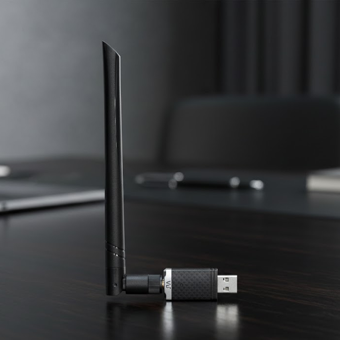 Adapter Wi-Fi USB VU+ AC1300 z anteną 6 dBi
