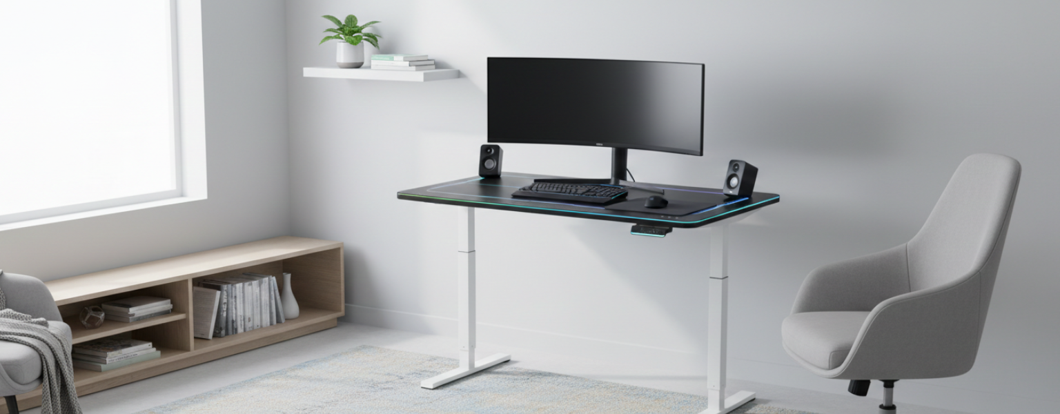 ergonomiczne biurko gamingowe