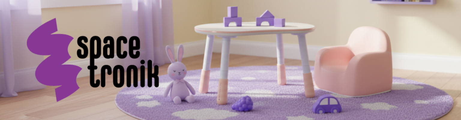 zestaw mebli dziecięcych Spacetronik stolik SPEX201 sofa SPC-XD-23