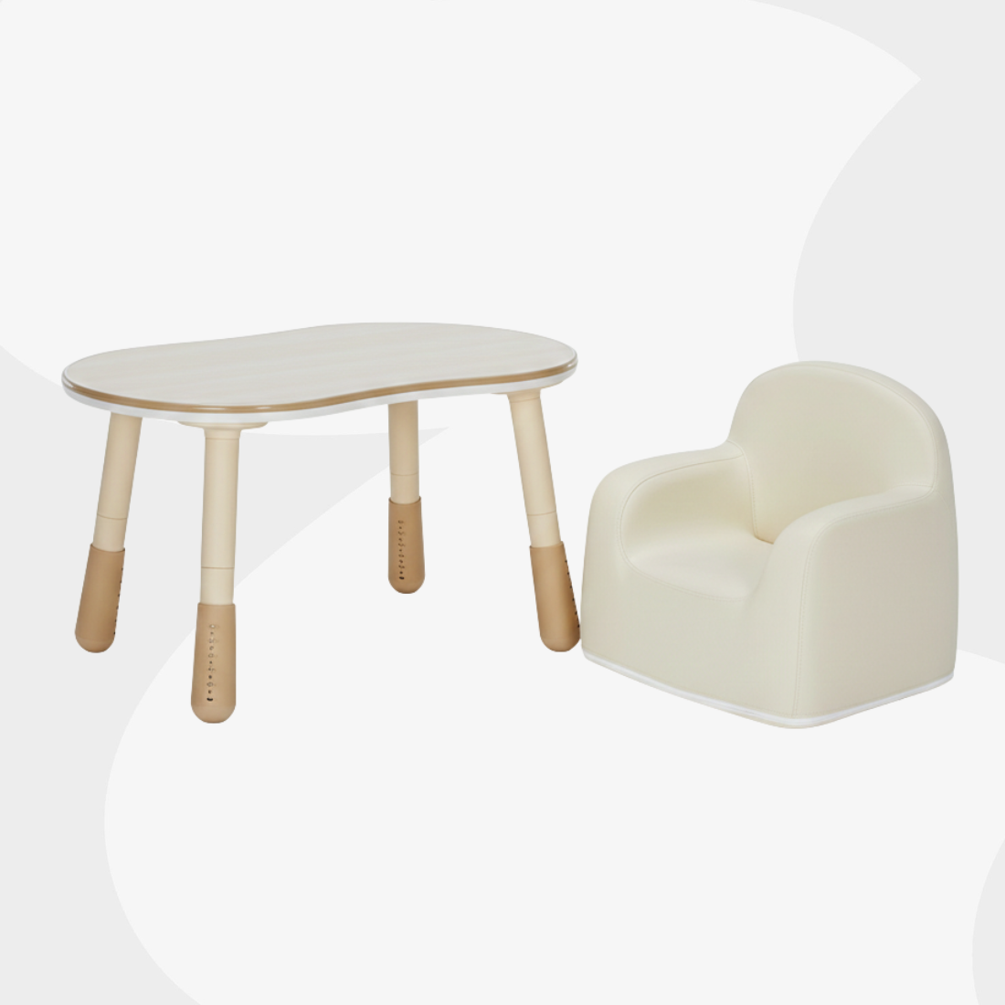 zestaw mebli dziecięcych Spacetronik stolik SPEX201 sofa SPC-XD-23