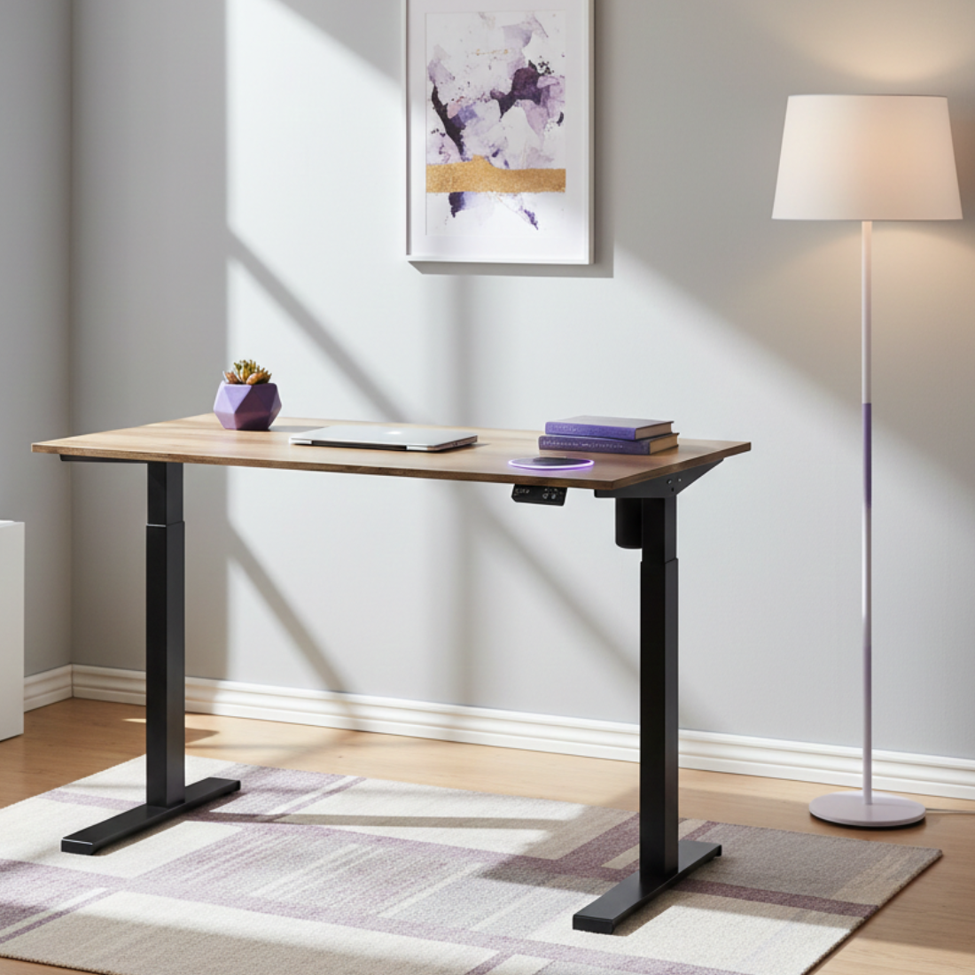 Solidna konstrukcja biurka elektrycznego